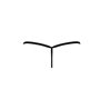Трусики женские Passion ATHENA THONG, размер XXL/XXXL, черный (PS21909)