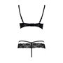 Комплект белья Passion NORTH SET, размер XXL/XXXL, черный (PS24009)