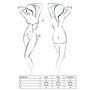 Комплект белья и пояс для чулок Passion BRIDA SET WITH OPEN BRA, размер XXL/XXXL, черный (PS22724)