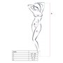 Бодистокинг Passion BS006 One Size белый (PBS006W)