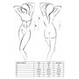 Корсет и трусики Passion JANET CORSET, размер S/M, белый (EL11805)