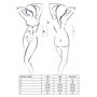 Корсет и трусики Passion JOLENE CORSET, размер XXL/XXXL, черный (EL12003)