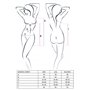 Платье и трусики Passion MADDIE CORSET, размер XXL/XXXL, черный (EL12603)