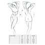 Корсет и трусики Passion PALOMA CORSET, размер S/M, белый (EL13302)