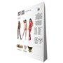 Бодистокинг с имитацией чулок и ажурной вставкой Passion BS072 red