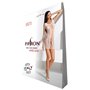 Откровенное платье-сетка Passion BS073 белый (SO4146)