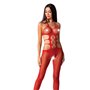 Эротический бодистокинг Passion BS084 red