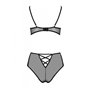 Эротический комплект с рисунком LOVELIA BIKINI black XXL/XXXL - Passion