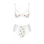 Эротический комплект с рисунком LOVELIA BIKINI white L/XL - Passion