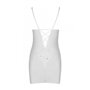 Пеньюар с вырезами на груди + стринги Passion LOVELIA CHEMISE white XXL/XXXL (SO4764)
