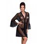 Воздушный пеньюар LOVELIA PEIGNOIR black L/XL - Passion
