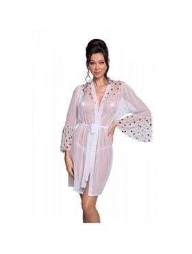 Воздушный пеньюар LOVELIA PEIGNOIR white XXL/XXXL - Passion