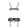 Сексуальный комплект с поясом для чулок LOVELIA SET black S/M - Passion