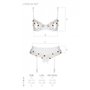 Сексуальный комплект с поясом для чулок LOVELIA SET white XXL/XXXL - Passion